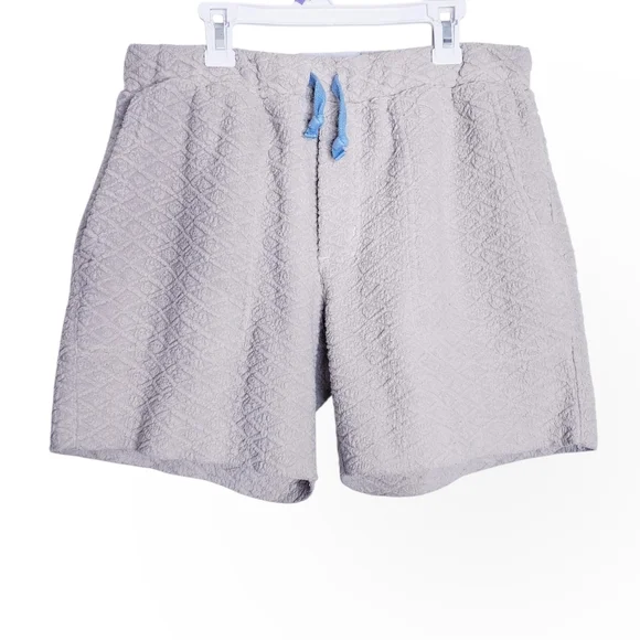 Chubbies Sherpa Yeti Diamond Print Pull On Casual Shorts Men's Size Medium - Picture 1 of 8